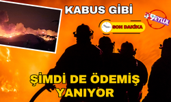 Ödemiş de yanıyor: Keldağ’da başlayan yangın büyüyor