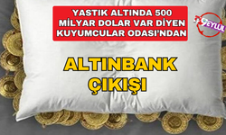 'Yastık altı'nda 500 milyar dolarlık altın! 'Altınbank' çıkışı