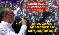 Adana Zeydan Karalar için ayakta! CHP lideri Özgür Özel on binlere sesleniyor