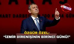 Özgür Özel: "İzmir'deki hukuk mücadelesinin ilk günü!"