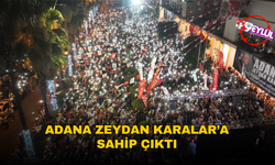 Adana Zeydan Karalar’a sahip çıktı: “Alnı aktır, başı diktir”