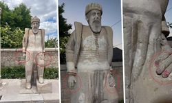 Yazıklar olsun... Mimar Sinan'ın heykeline saldırı