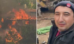 Ödemiş'teki yangına müdahale eden orman işçisi İbrahim Demir şehit oldu.