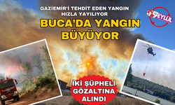 Buca'da Orman Yangını Büyüyor: Havadan ve Karadan Müdahale Devam Ediyor