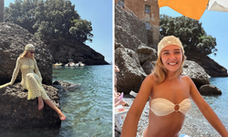 Melisa Döngel'den sarı rüzgarı! İtalya pozuna yorum yağdı