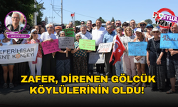 Zafer, direnen Gölcük köylülerinin oldu!