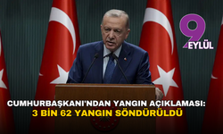 Cumhurbaşkanı'ndan yangın açıklaması