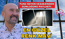Tunç Soyer Cezaevi Günlüğü'nü Paylaştı; En Güzel Renk Mavi