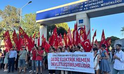 TKP, İzmir'de Gediz Elektriğin Kapısına Dayandı, Kapıya Kül Döktü!