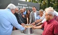 Bornova’da aşure kazanı adalet ve kardeşlik için kaynadı