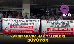 Karşıyaka Belediyesi’nde hak talepleri büyüyor