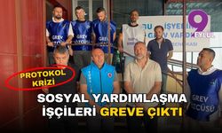 İzmir’de sosyal yardımlaşma işçileri protokol kriziyle greve çıktı