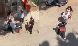 Anne, kızını sokakta bıçakla kovaladı