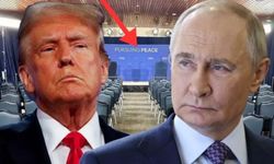 İşte Putin ile Trump'ın konuşacağı oda! Duvardaki yazıya dikkat