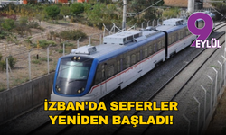 İZBAN'da seferler yeniden başladı!