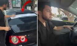 İzmir'de boşanan adamın arabasına yazdığı yazı olay oldu!