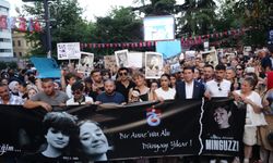 Trabzon'da Minguzzi için yürüdüler