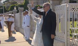 Cumhurbaşkanı Erdoğan selamladı: TCG Anadolu'nun 'Mavi Vatan Boğaz Geçişi' sona erdi