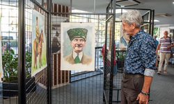 İzmir’de anlamlı buluşma: Atatürk portreleri sergisi 5 Eylül’e kadar açık