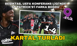 Beşiktaş, UEFA Konferans Ligi'nde rakip takımı farka boğdu! Tammy Abraham attığı gollerle tarihe geçti