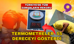 Tüm zamanların rekoru... O kentte termometreler 55 dereceyi gösterdi!