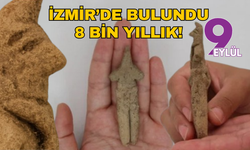 İzmir'de 8 bin yıllık tilki postlu erkek figürü bulundu