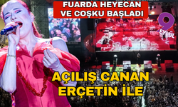 Fuarda açılış konseri Candan Erçetin ile