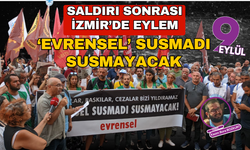 Evrensel’e saldırı sonrası İzmir’de eylem: “Evrensel susmadı, susmayacak”
