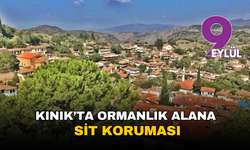 Kınık’ta ormanlık alana sit koruması