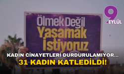 Kadın cinayetleri durdurulamıyor... Temmuz ayında 31 kadın katledildi!