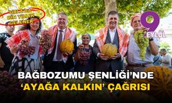 İzmir Urla'da 2 bin 600 yıllık gelenek : Bağbozumu Şenliği'nde Tugay'dan 'Ayağa kalkın' çağrısı