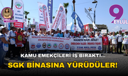 Kamu emekçileri iş bıraktı: Konak’ta SGK binasına yürüyüş!