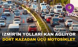 İzmir'in yolları kan ağlıyor: Bir haftalık kaza raporu korkuttu, her 4 kazadan 3'ü motosikletli!