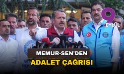Memur-Sen'den bakanlık önünde 'adalet' nöbeti