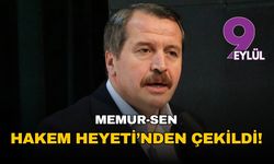 Memur Sen, Hakem Kurulu’ndan çekildi