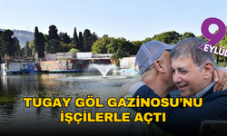 Başkan Tugay, Göl Gazinosu’nu işçilerle açtı: “Birilerini zengin etmek için değil halk için çalışıyoruz”