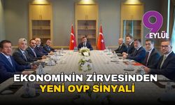 Ekonominin zirvesinden yeni OVP sinyali