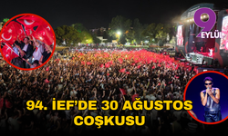 94. İzmir Enternasyonal Fuarı’nda zafer gecesi: Binlerce İzmirli 30 Ağustos’u Edis ile kutladı