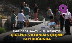 İzmir’de 32 saatlik su kesintisi: Çiğli’de vatandaş çeşme kuyruğunda