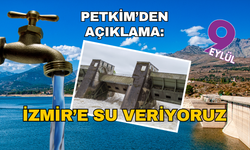 PETKİM’den İzmir’e Hayati Destek: 12 Günde 350 Bin Metreküp Su Verildi