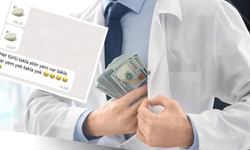 Rüşvetçi doktorların, gizli mesajları ortaya çıktı