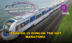 İzmir’de raylı ulaşımda 15 günlük değişim: İZBAN seferleri tek hat üzerinden yapılacak