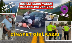 Yaya geçidinde cinayete teşebbüs! Önce çarptı, kaçayım derken bir daha çarptı