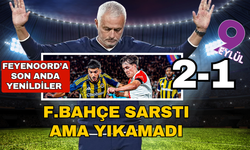 Fenerbahçe sarstı ama yıkamadı: 2-1