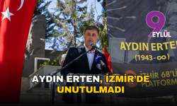 Çeyrek yüzyıl sonra aynı inançla: Aydın Erten, İzmir’de unutulmadı