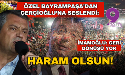 Özgür Özel Bayrampaşa'da: Erdoğan yarın 12.00'yi bekle