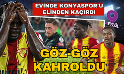 Göztepe, Konyaspor  önünde galibiyeti kaçırdı: 1-1