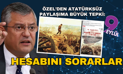 Özel'den Atatürk'süz paylaşıma büyük tepki