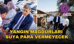 Yangın mağdurları yıl sonuna kadar suya ücret ödemeyecek