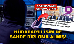 HÜDA PAR'lı isim de sahte diploma almış!